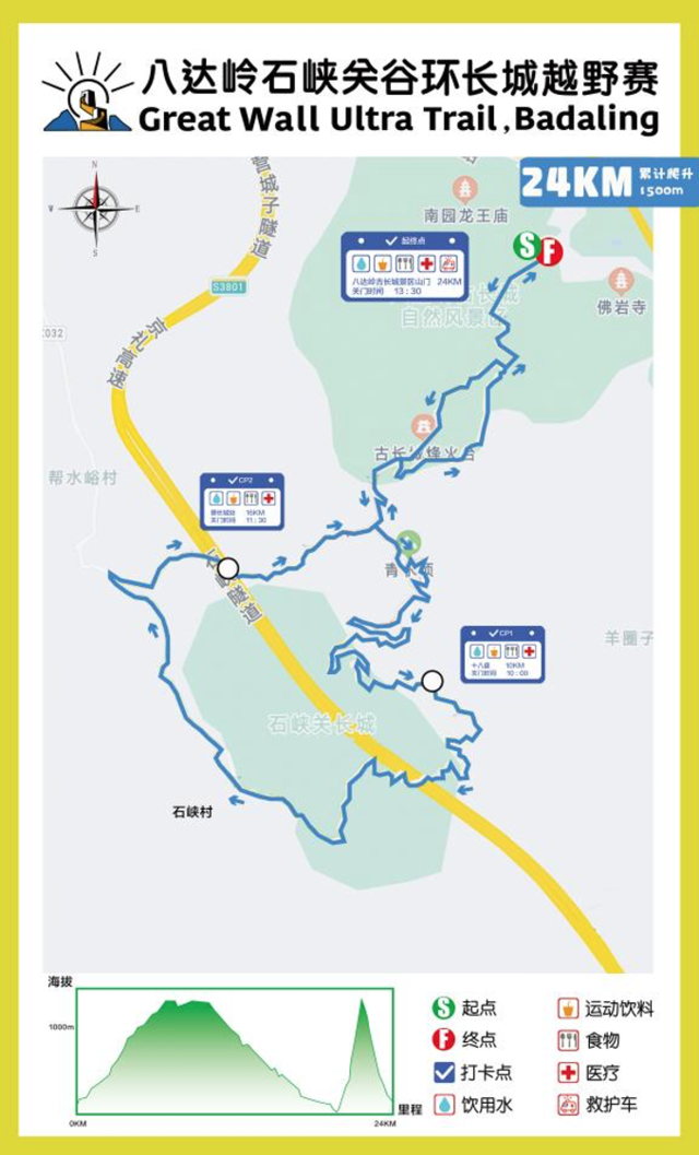 【越野跑】8月27日开跑|2023八达岭石峡关谷环长城越野赛正在报名中！(图7)